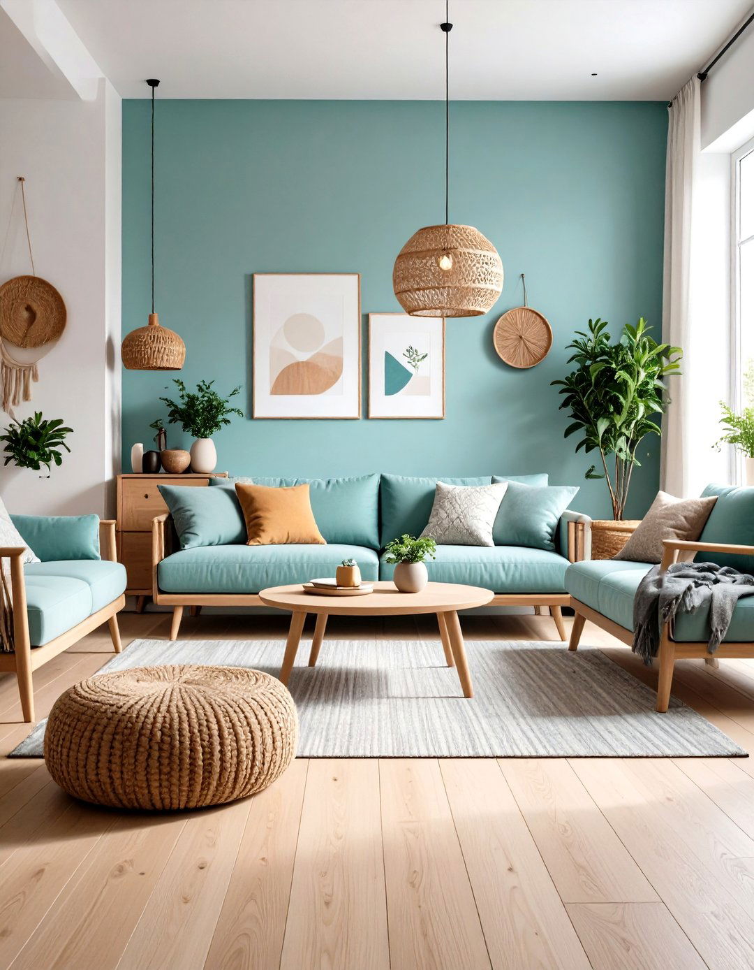 Scandinavian Minimalist Floor Seating - 24 Floor Seating Ideas