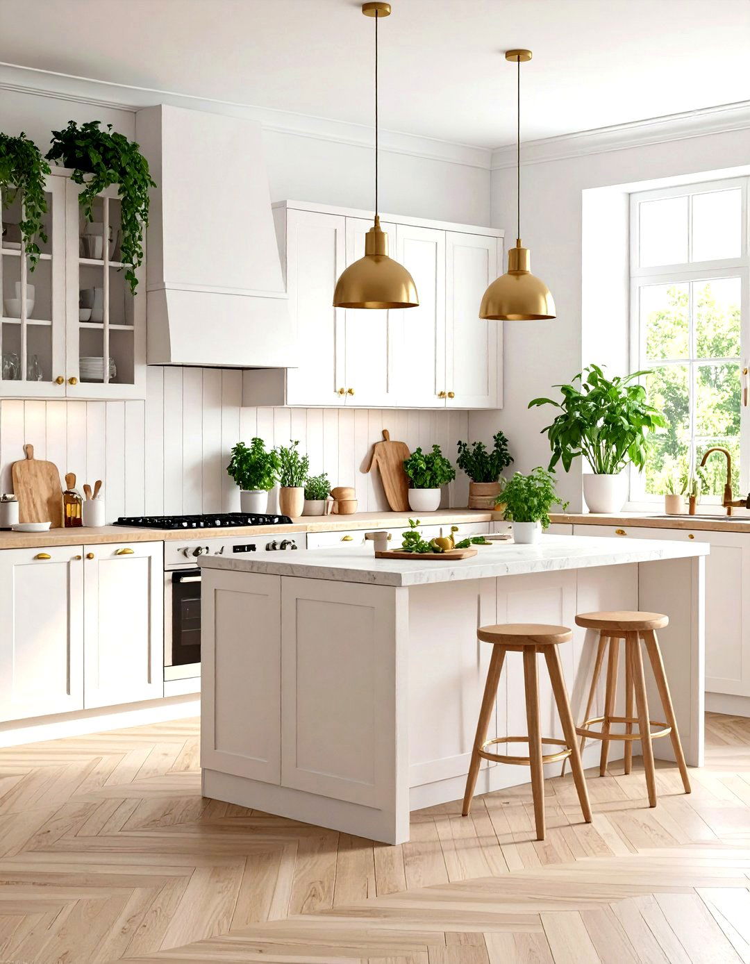 Scandinavian Minimalist Kitchen Design - 24 Townhouse Interior Design Ideas