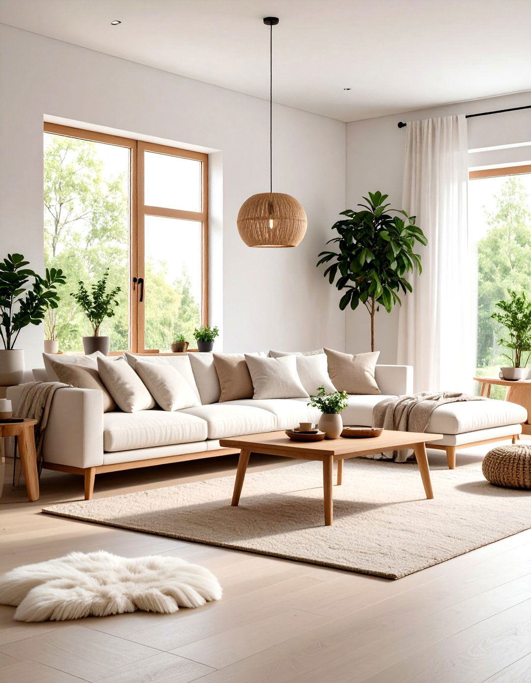 Scandinavian Minimalist Living Room - 24 Living Room Design Ideas