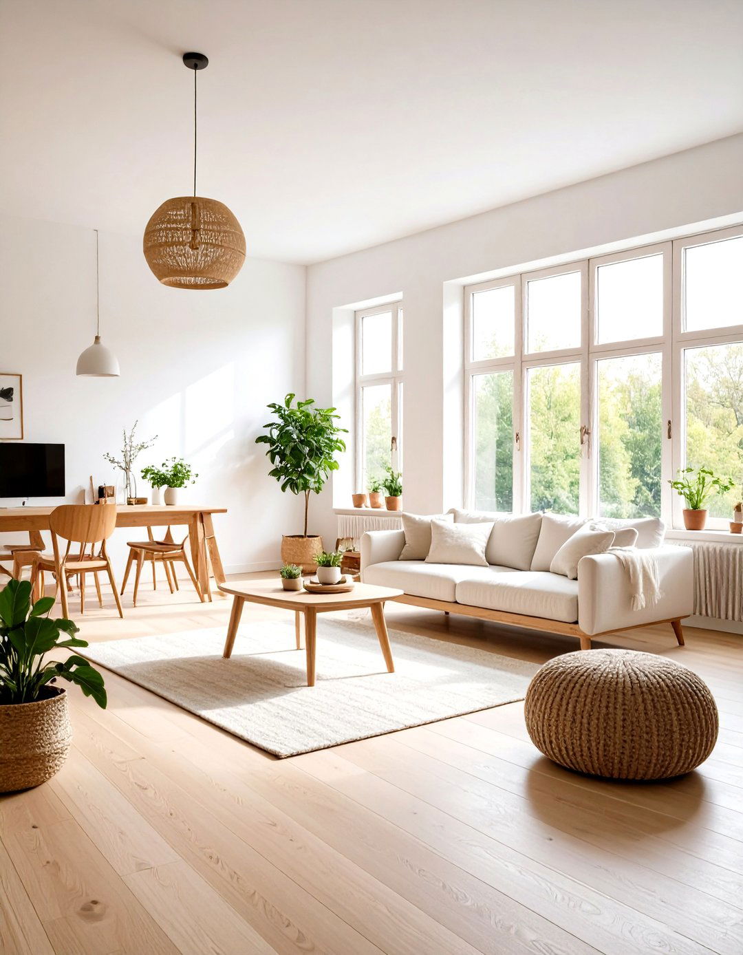 Scandinavian Minimalist Studio - 24 Studio Apartment Ideas