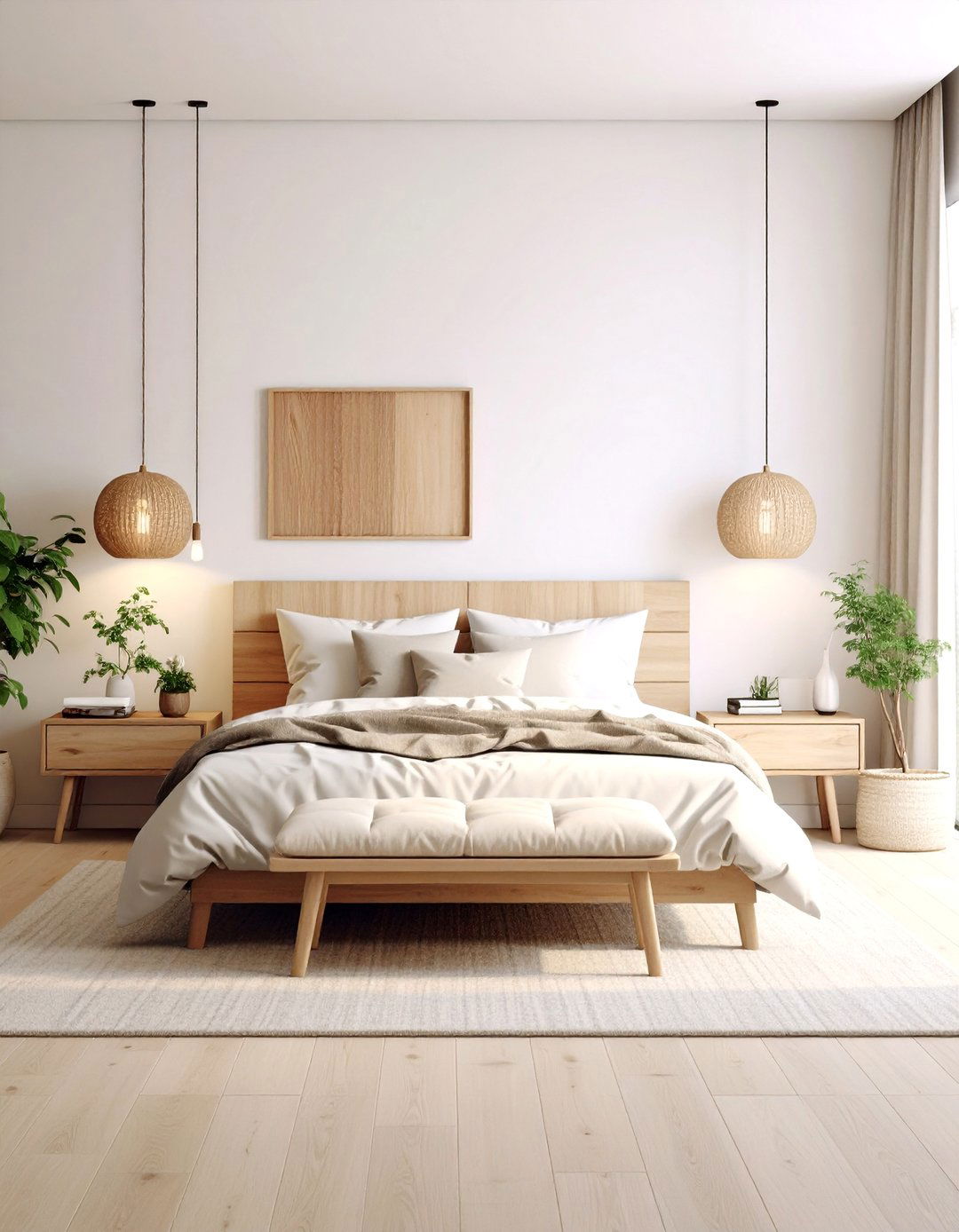 Scandinavian Modern Bedroom - 24 Aesthetic Room Ideas