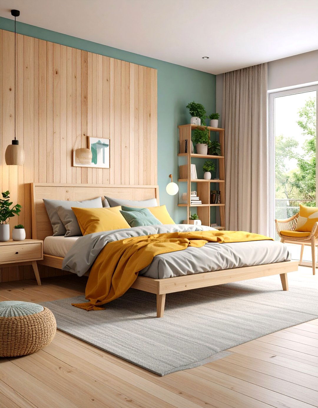 Scandinavian Modern with Functional Beauty - 24 Large Bedroom Design Ideas