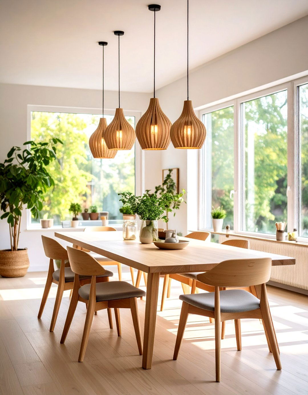 Scandinavian Simplicity Design - 24 Dining Room Lighting Ideas