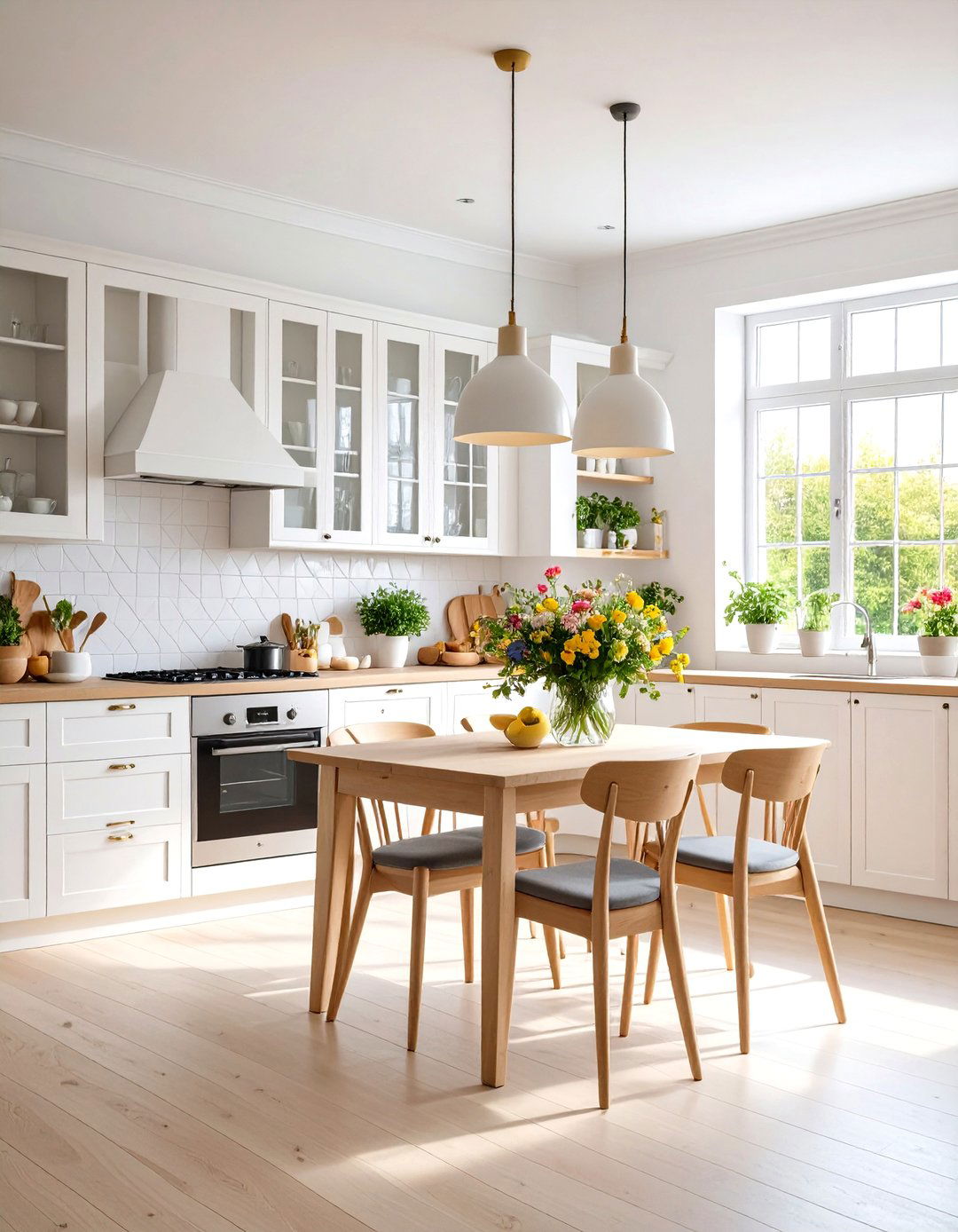 Scandinavian Style Kitchen Diner - 24 Kitchen Diner Ideas