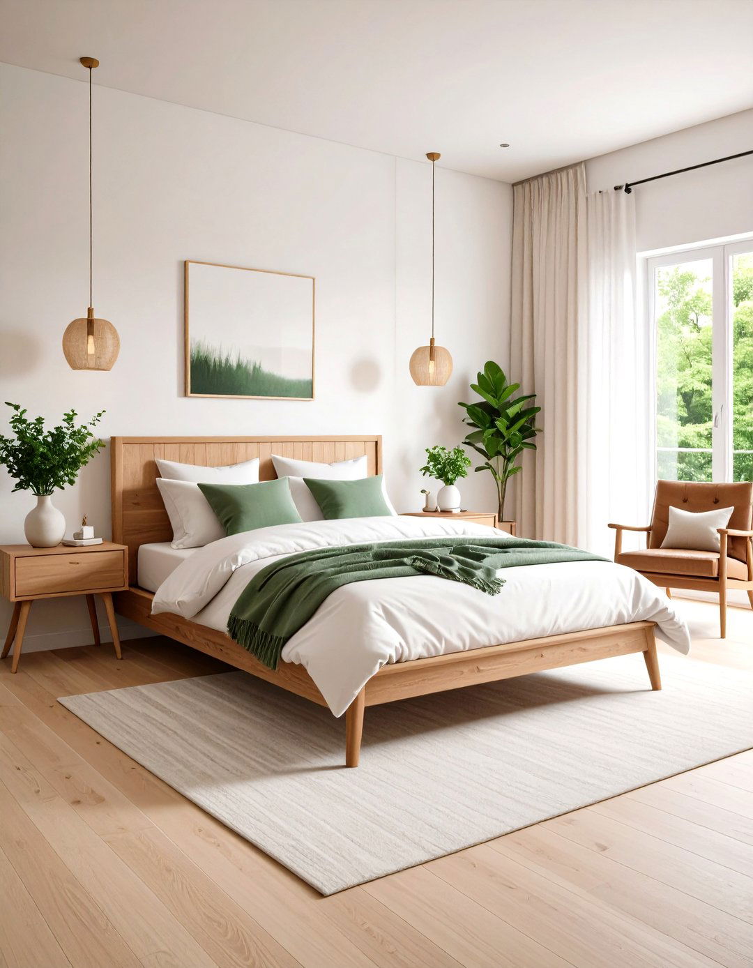 Scandinavian Teak Bedroom