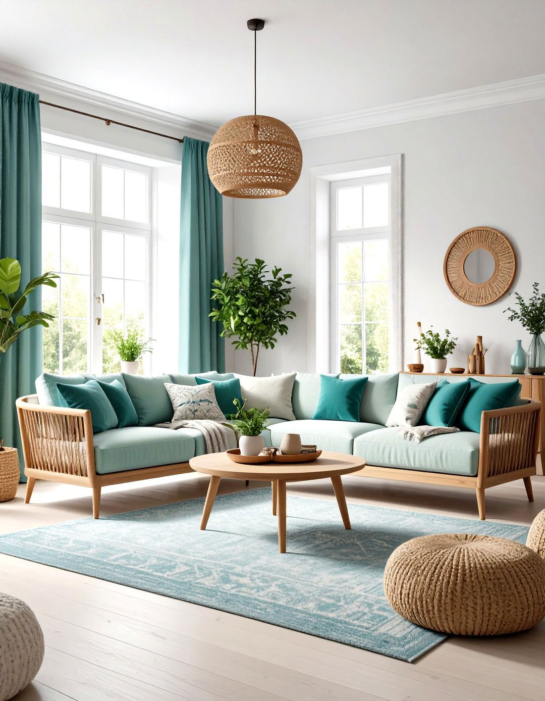 Scandinavian Teal Hygge