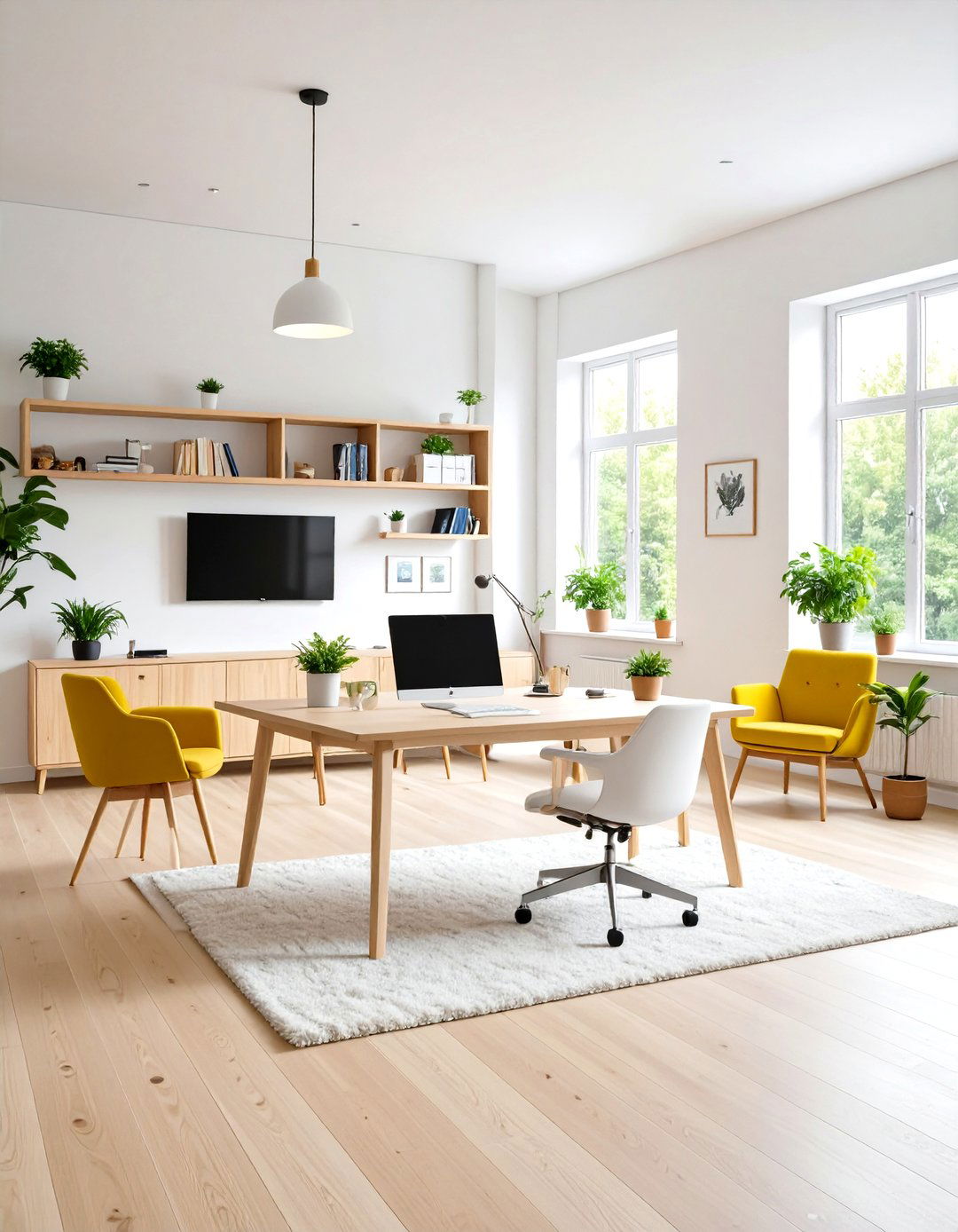 Scandinavian Therapy Office Design - 24 Therapist Room Ideas