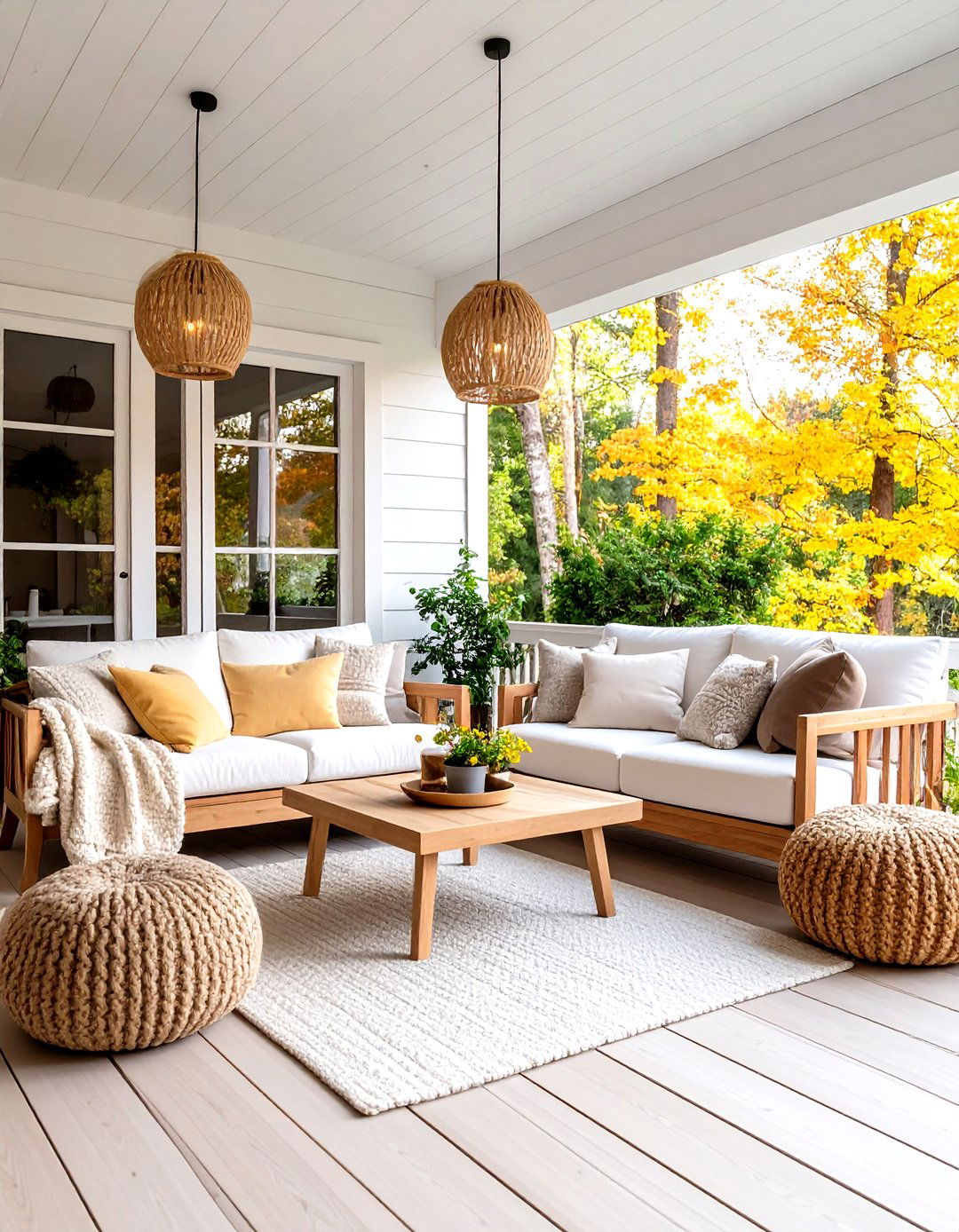 Scandinavian Three Season Porch - 24 Three Season Porch Ideas