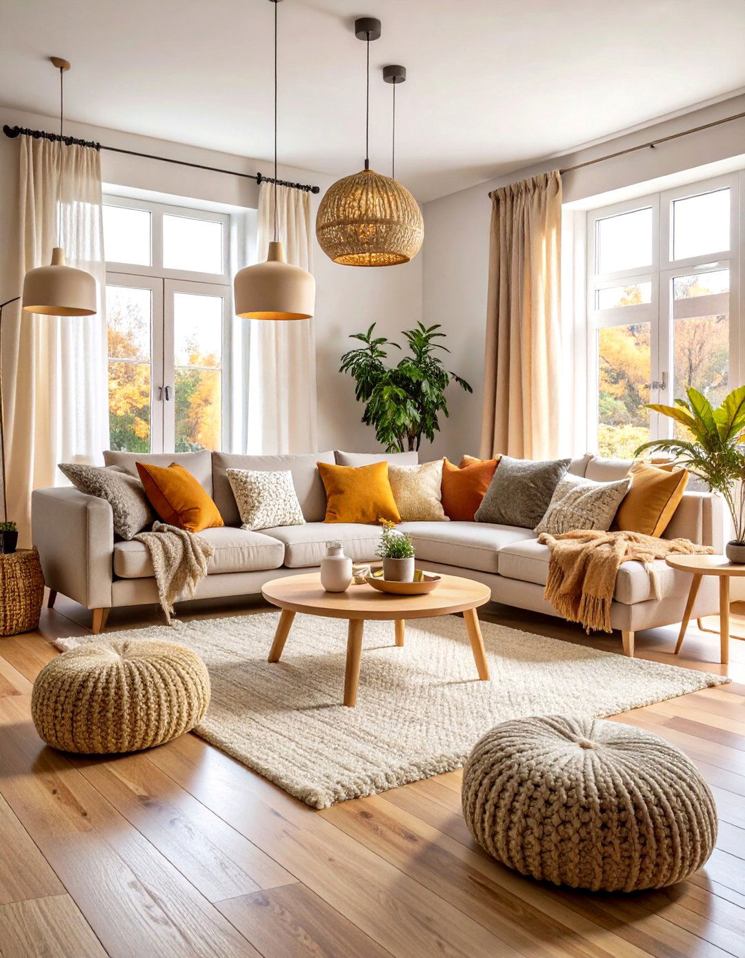 Scandinavian Warm Minimalism Design - 24 Aesthetic Living Room Ideas