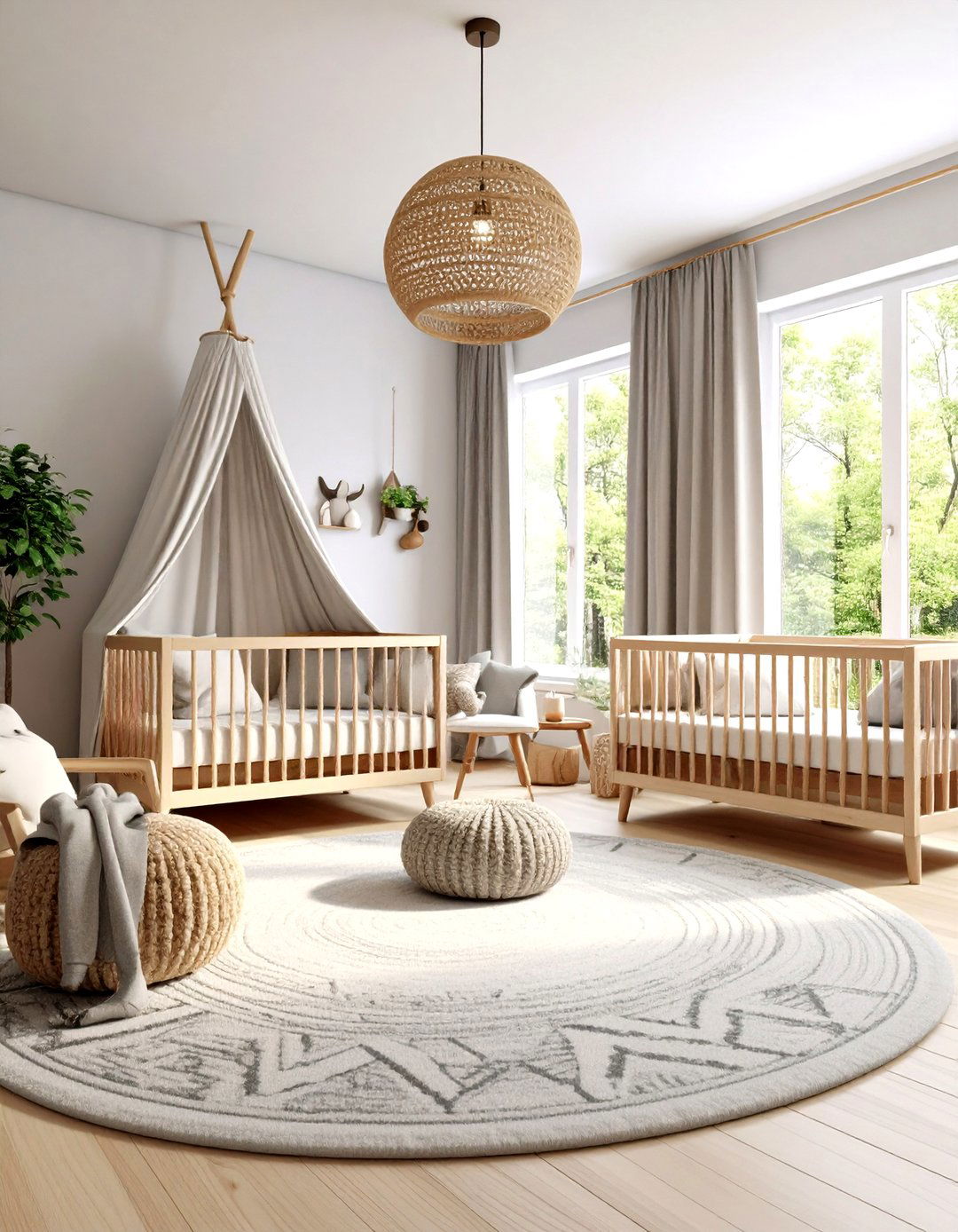Scandinavian Woodland Design - 24 Woodland Nursery Ideas