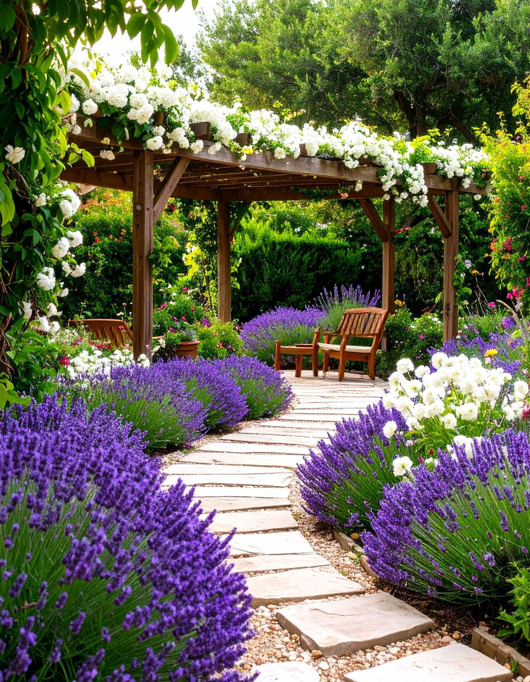 Scented Garden Retreat - 24 Mediterranean Garden Ideas