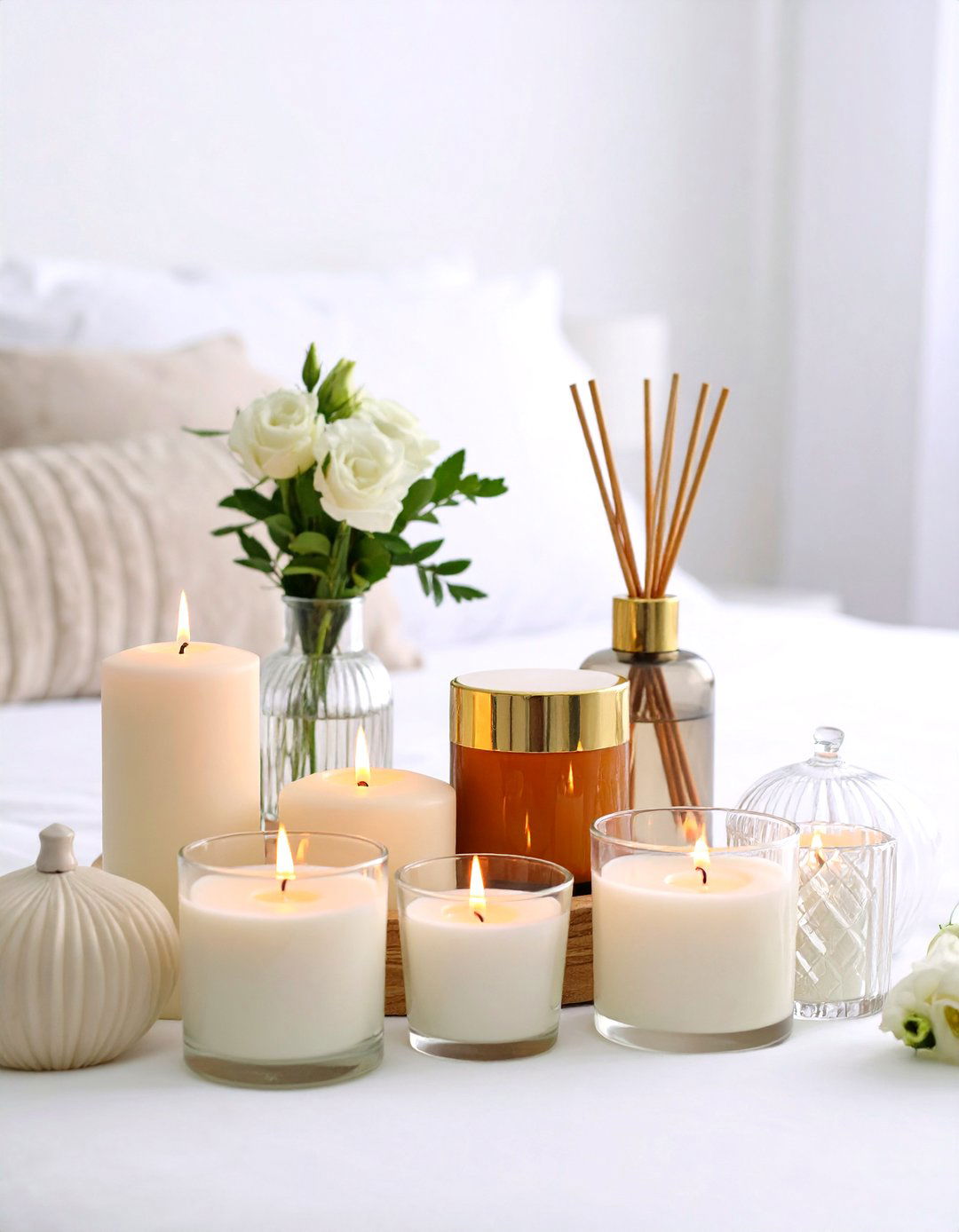 Scented Luxury Elements - 24 Glam Bedroom Ideas