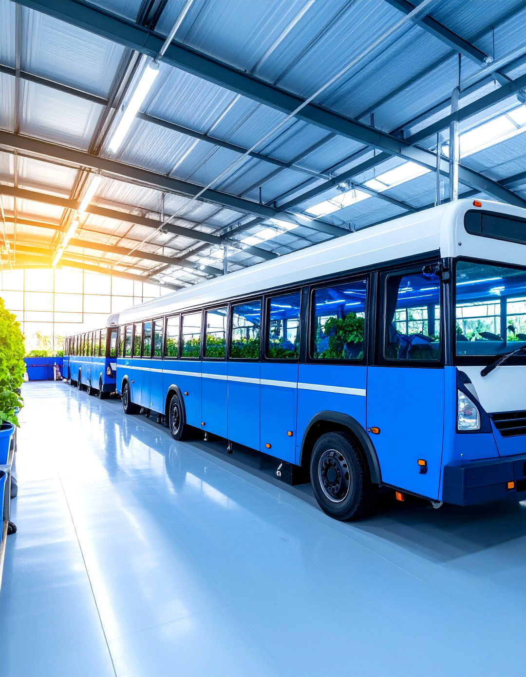 School Bus Greenhouse with Aquaculture Fish Production - 24 School Bus Greenhouse Ideas