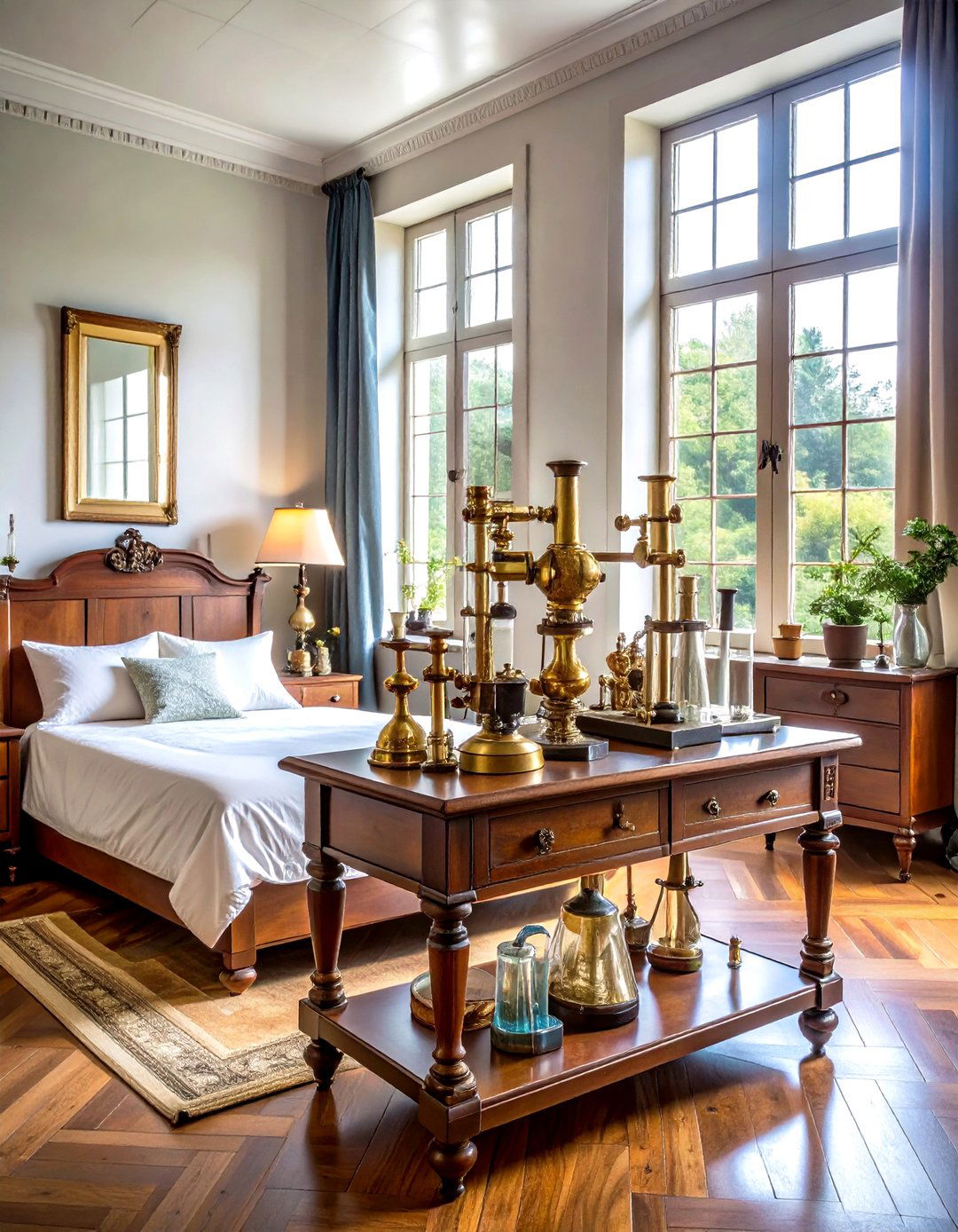 Scientific Instrument Collection - 24 Steampunk Bedroom Ideas