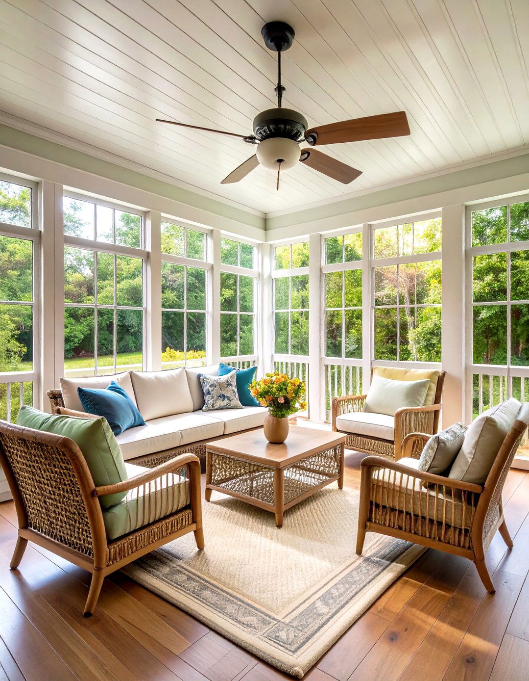 Screened Porch Sanctuaries - 24 Southern Front Porch Ideas