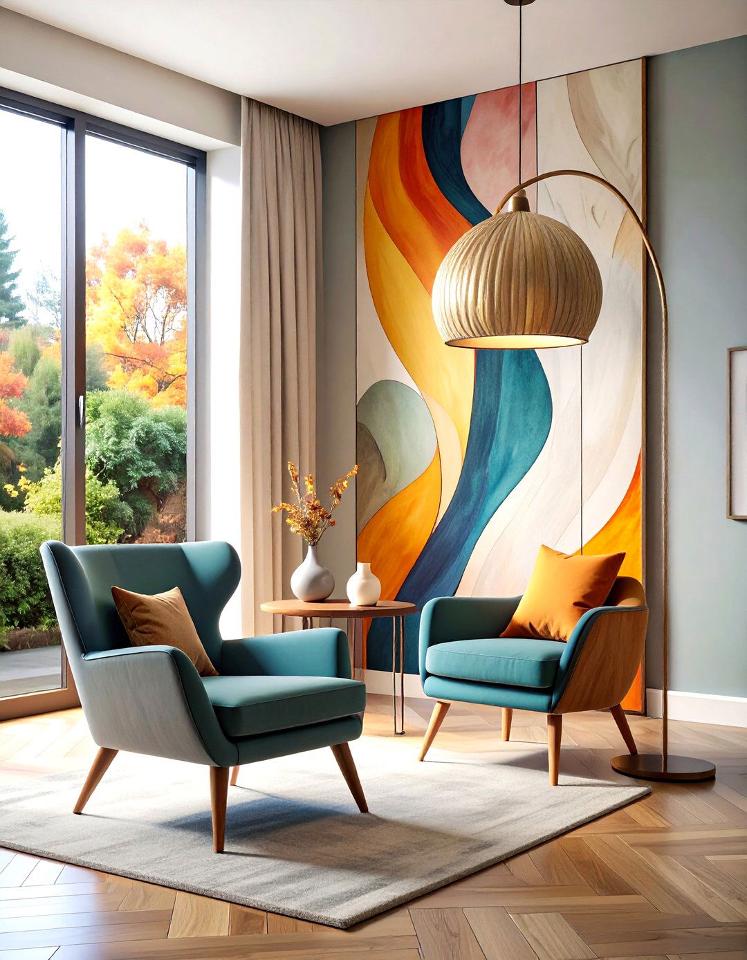 Sculptural Floor Lamp Designs - 24 Living Room Lighting Ideas