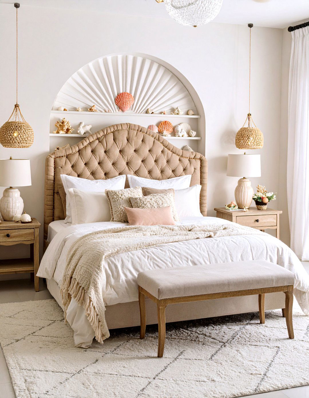 Seashell Collection Showcase - 24 Underwater Mermaid Bedroom Ideas