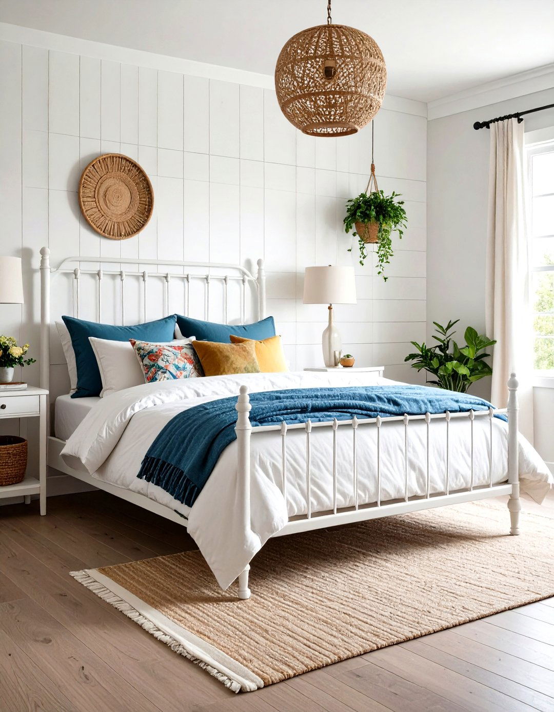 Seaside Cottage Master Bedroom - 24 Nautical Decor Ideas