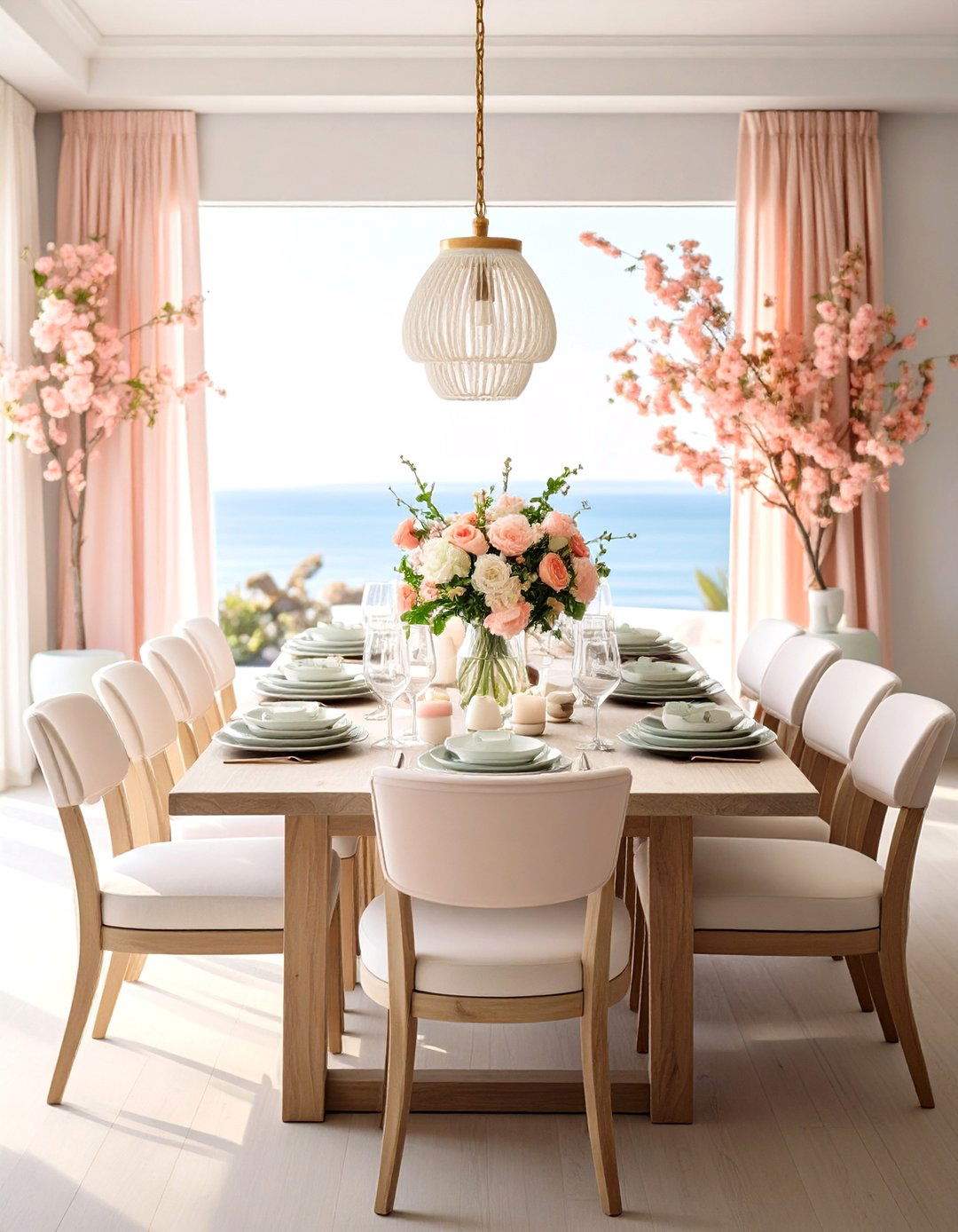 Seaside Dining Room Colors - 24 Coastal Dining Room Ideas
