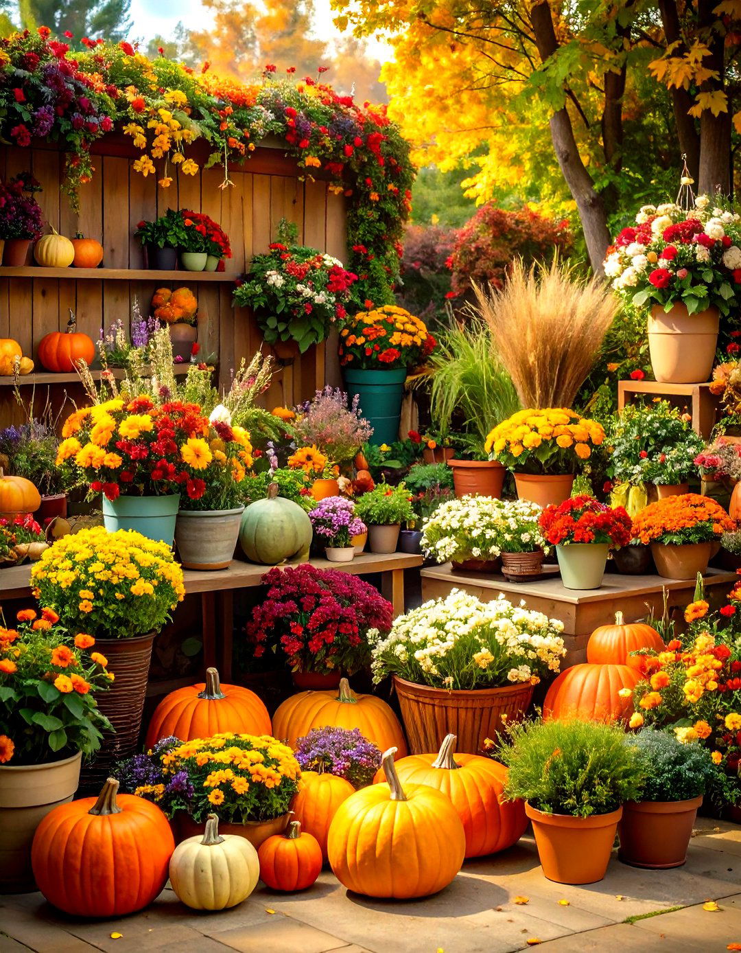 Seasonal Art Displays - 24 Garden Art Ideas