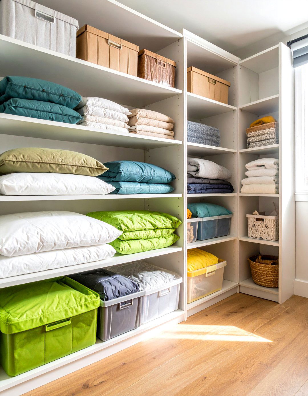 Seasonal Bedding Rotation System - 24 Bedding Storage Ideas