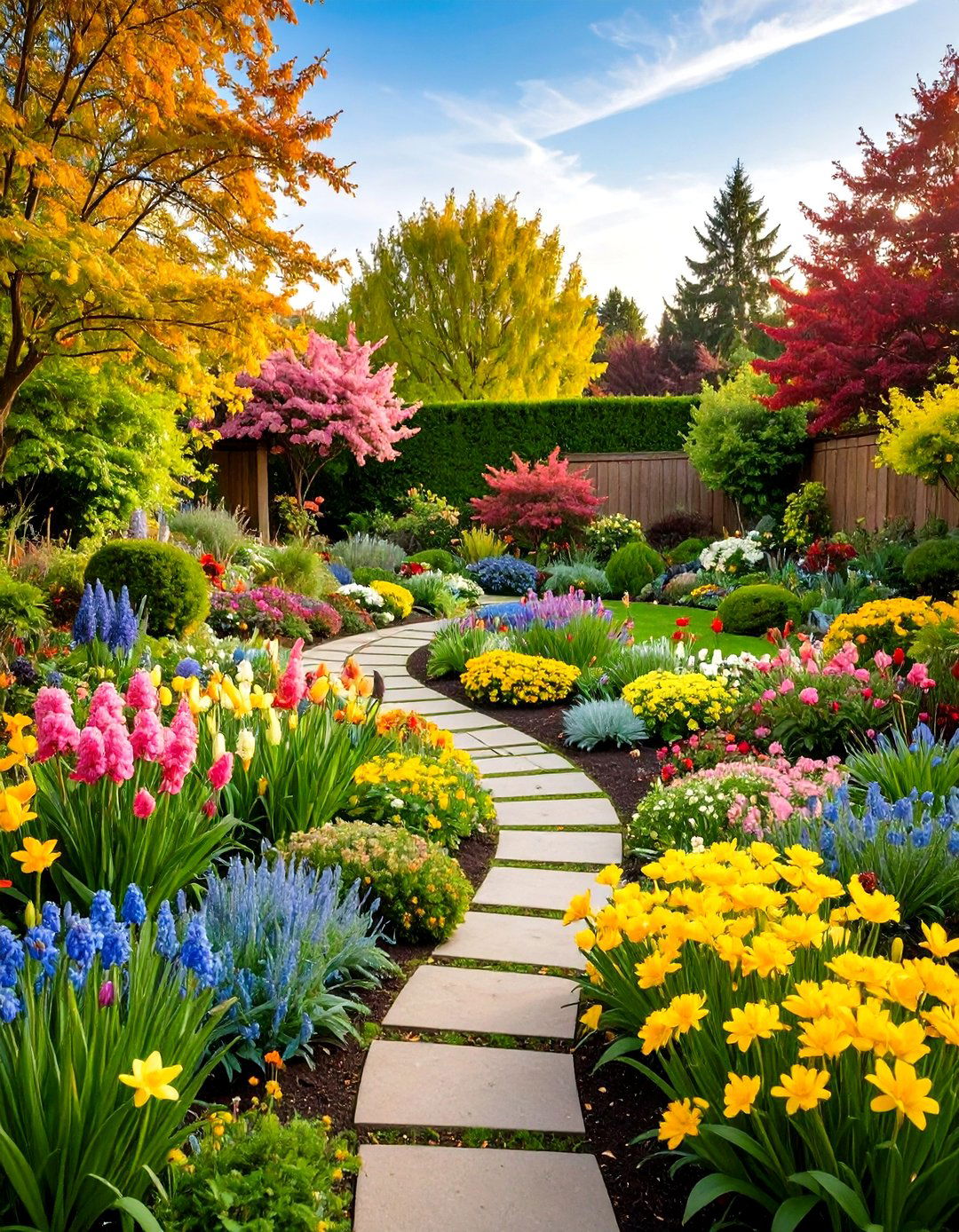 Seasonal Color Garden - 24 Garden Ideas