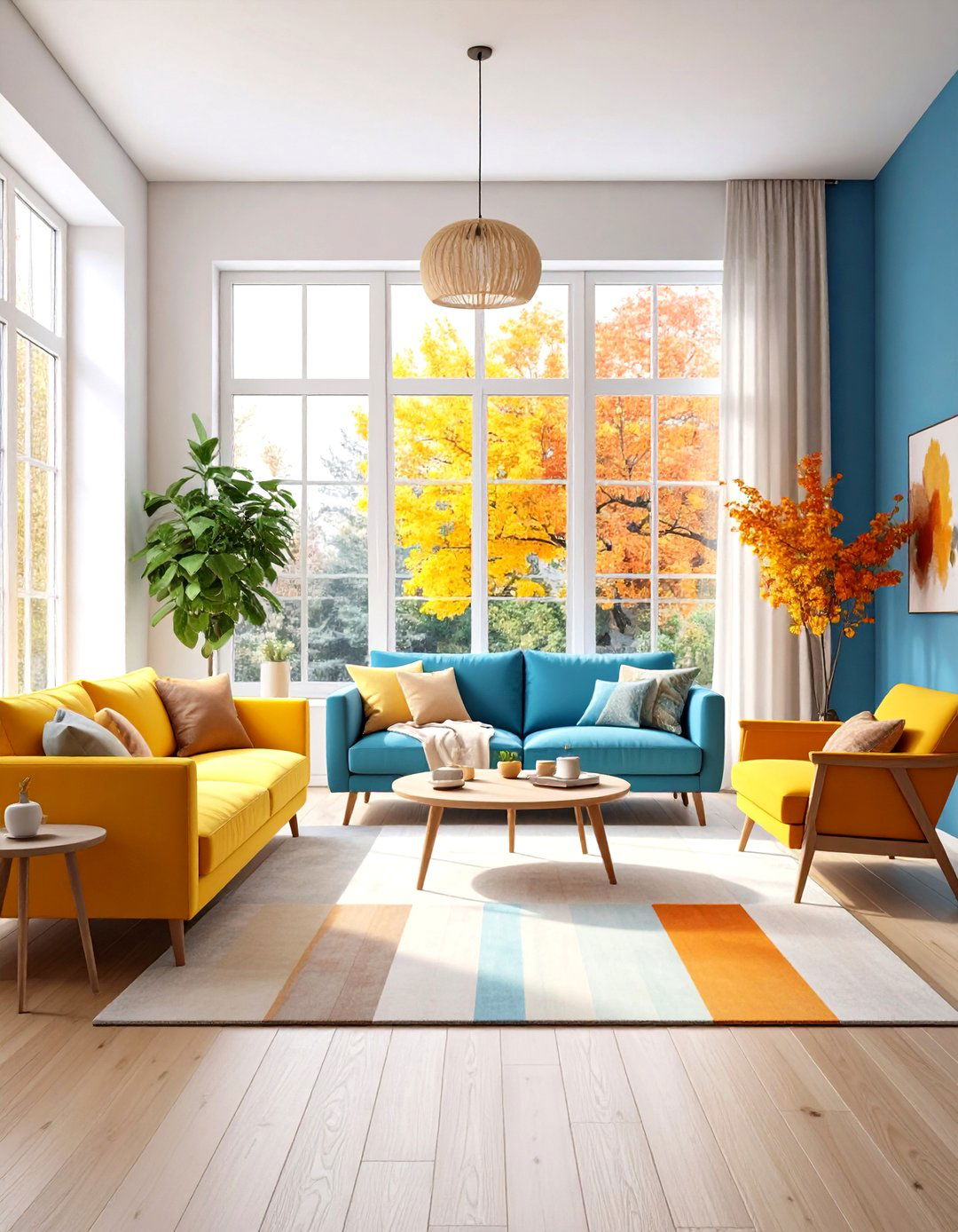Seasonal Color Palette Rotation - 24 Housewarming Decoration Ideas