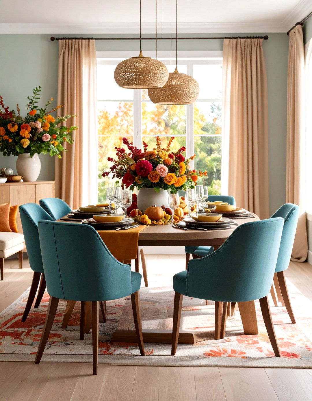 Seasonal Color Transitions - 24 Formal Dining Room Ideas
