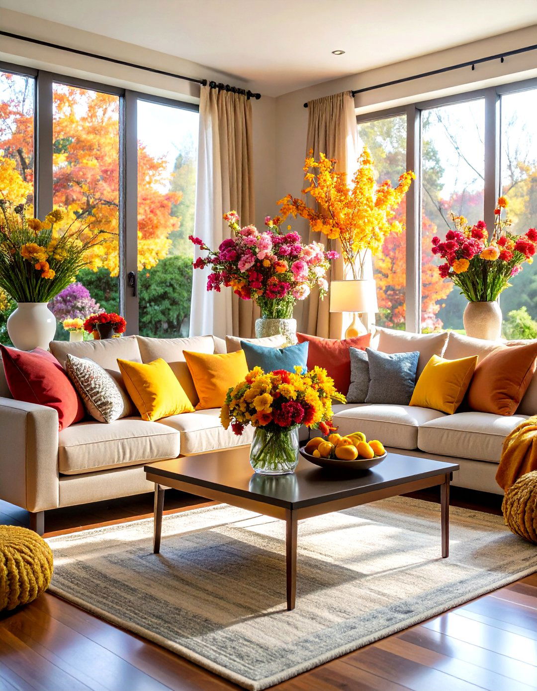 Seasonal Decor Rotation - 24 Japanese Style Living Room Ideas