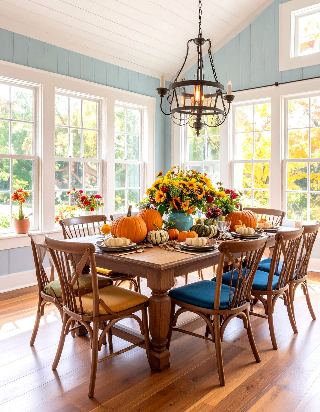 Seasonal Decorating Rotation Displays - 24 cottage dining room ideas