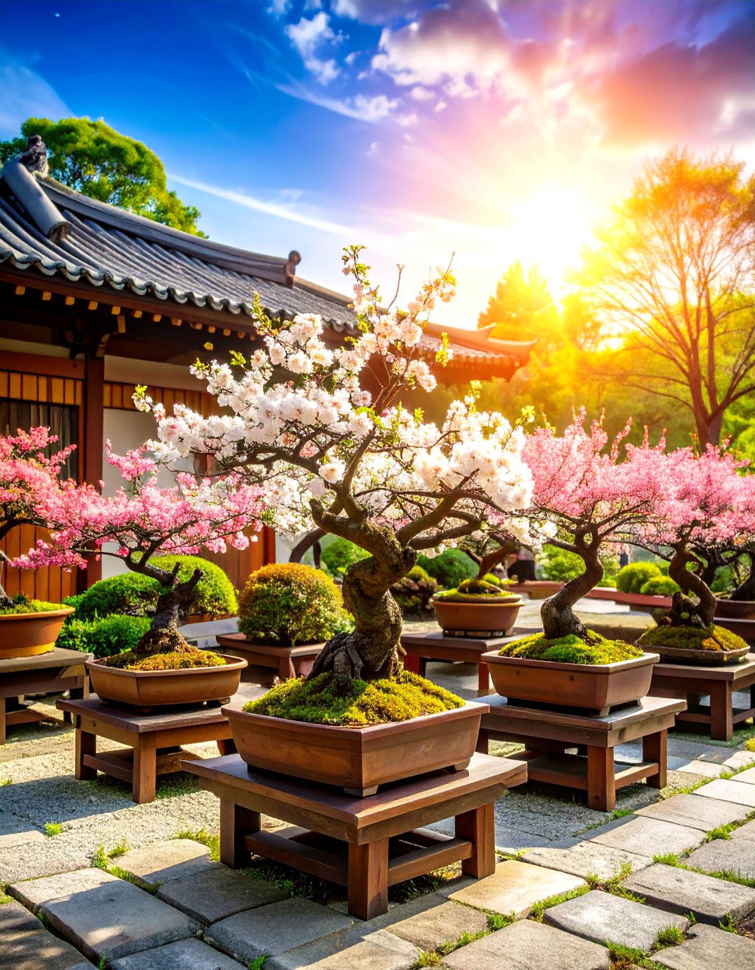 Seasonal Display Rotation Garden - 24 Bonsai Garden Ideas