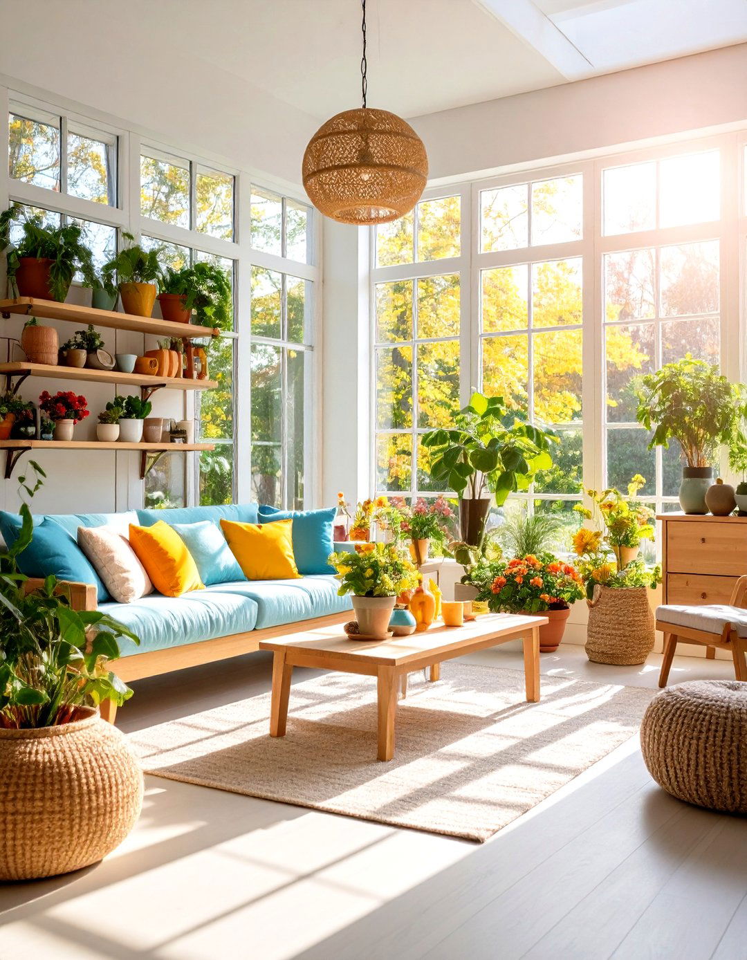 Seasonal Display and Holiday Staging - 24 Small Sunroom Ideas