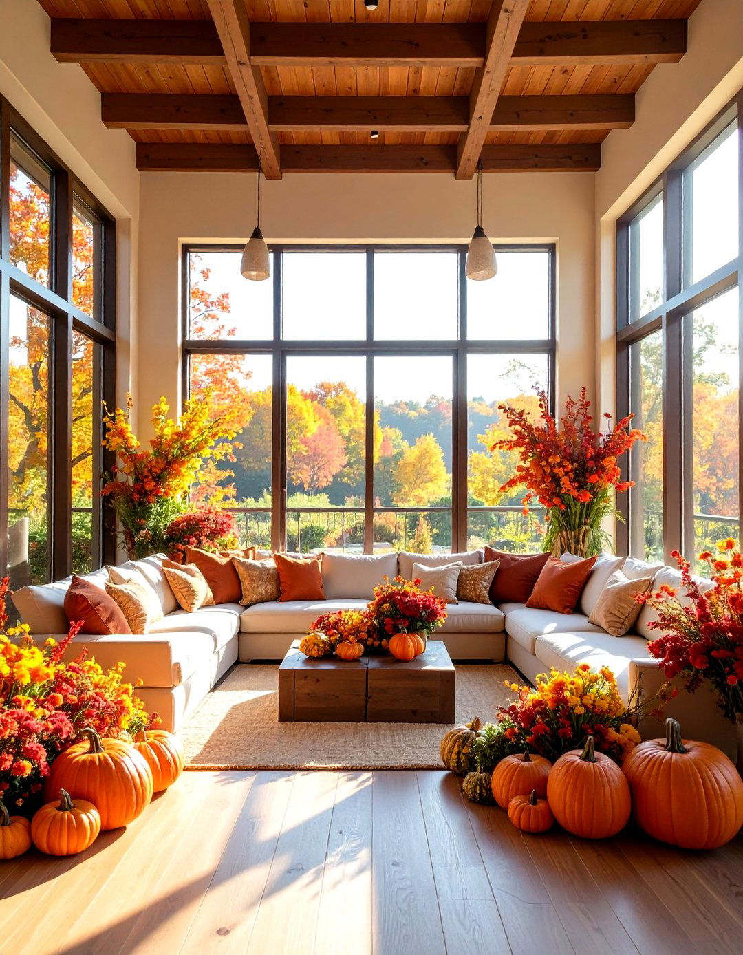 Seasonal Element Integration Displays - 24 Wedding Decoration Ideas