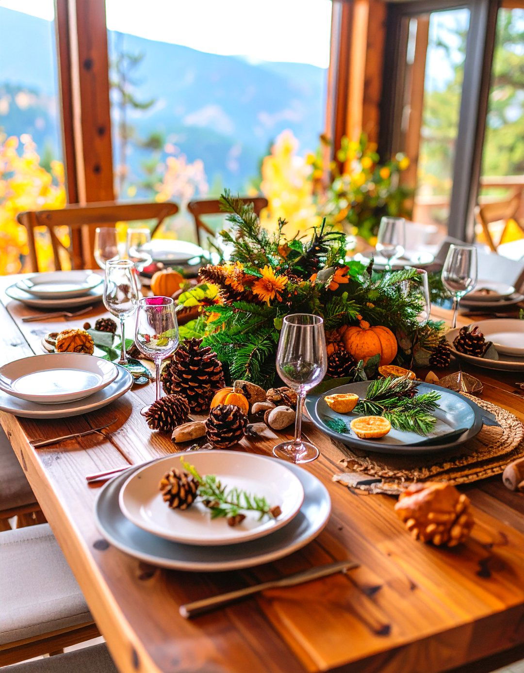 Seasonal Location Themes - 24 Wedding Table Decoration Ideas