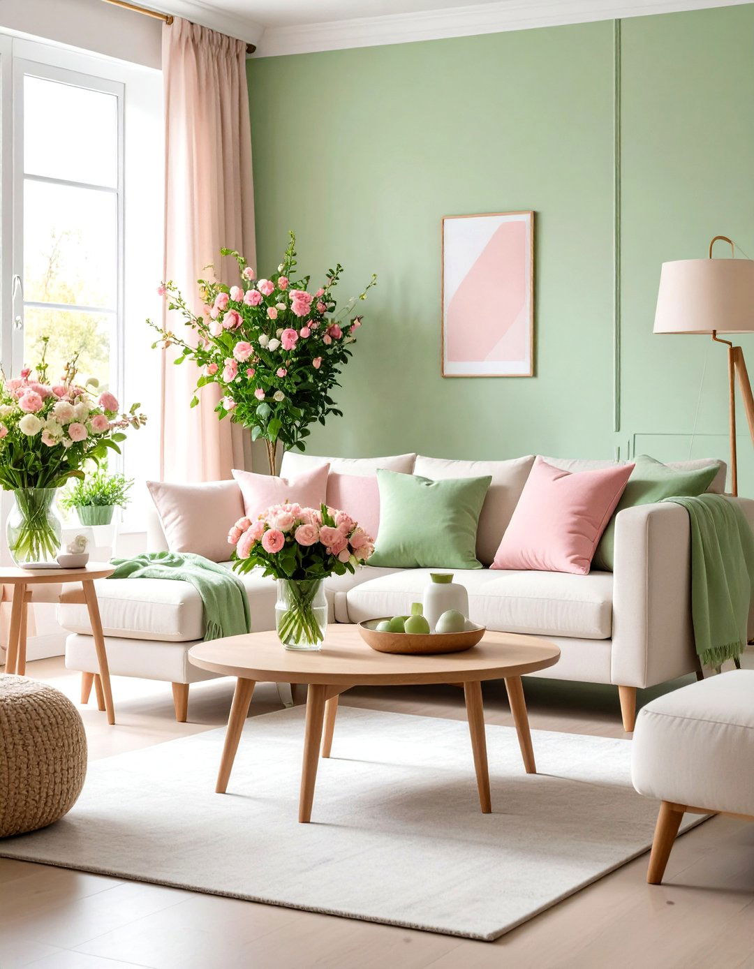 Seasonal Pastel Living Room Rotation - 24 Pastel Living Room Ideas