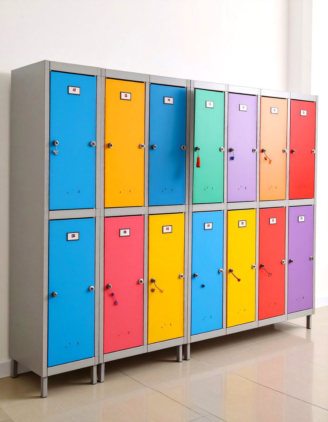 Seasonal Rainbow Calendar Theme - 24 Locker Decor Ideas