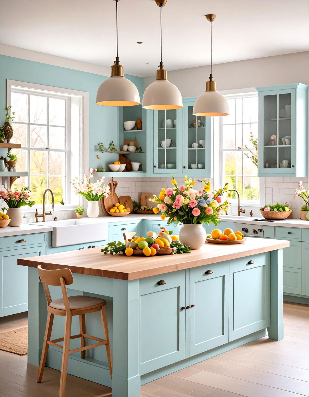 Seasonal Rotation Counter Display - 24 Kitchen Counter Decor Ideas