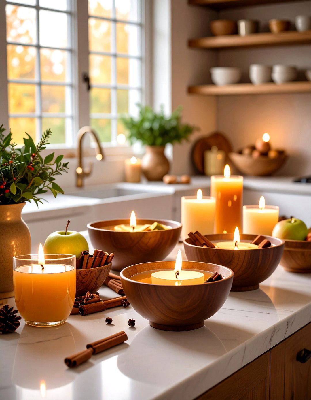 Seasonal Scent Integration - 24 Friendsgiving Decor Ideas