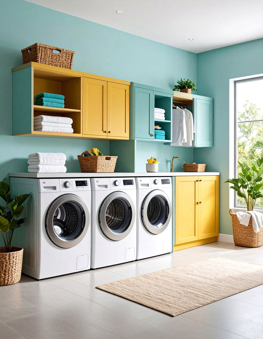 Seasonal Storage Specialty Cabinets - 24 Laundry Room Cabinet Ideas
