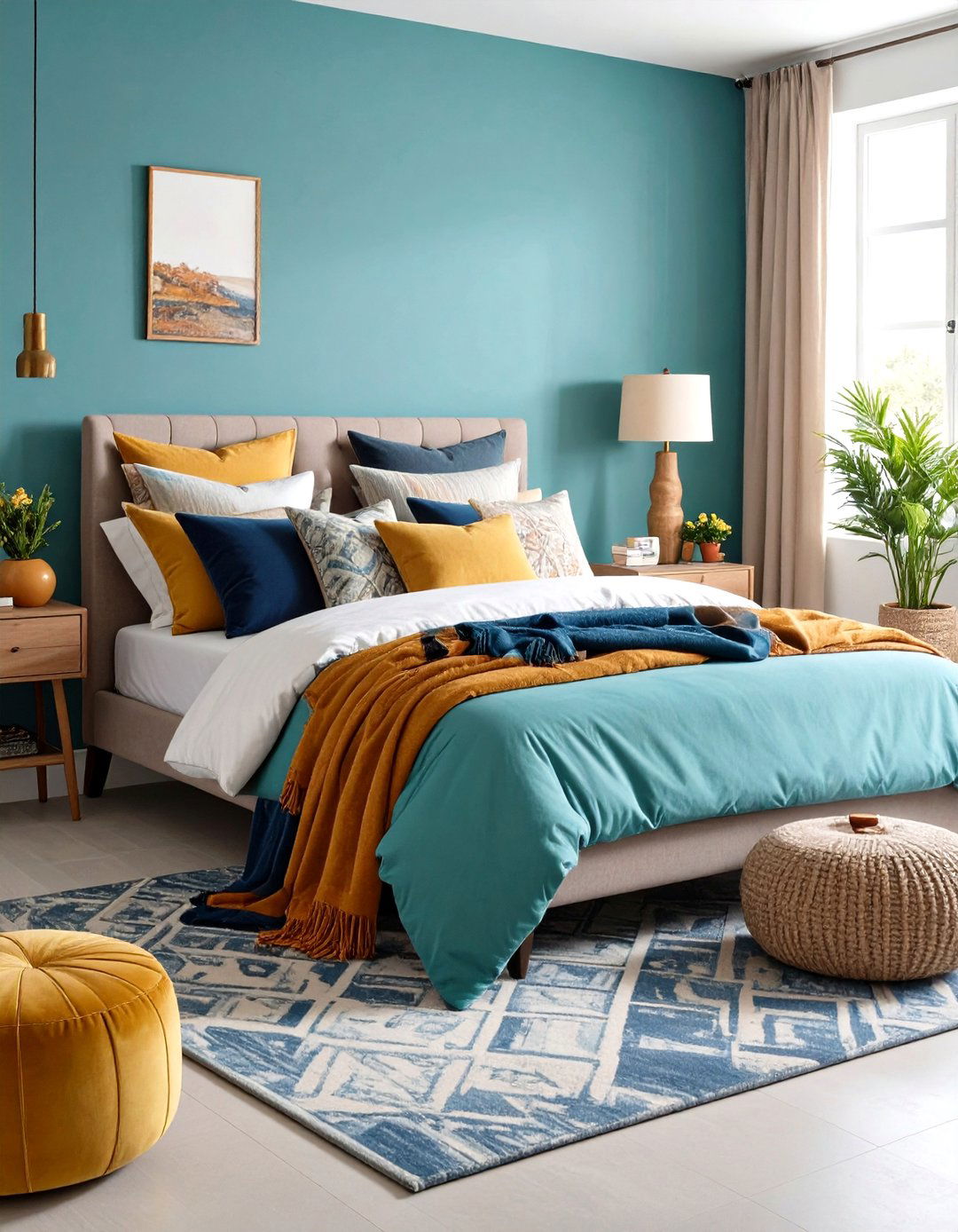Seasonal Textile Rotation Bedroom - 24 Eclectic Bedroom Ideas