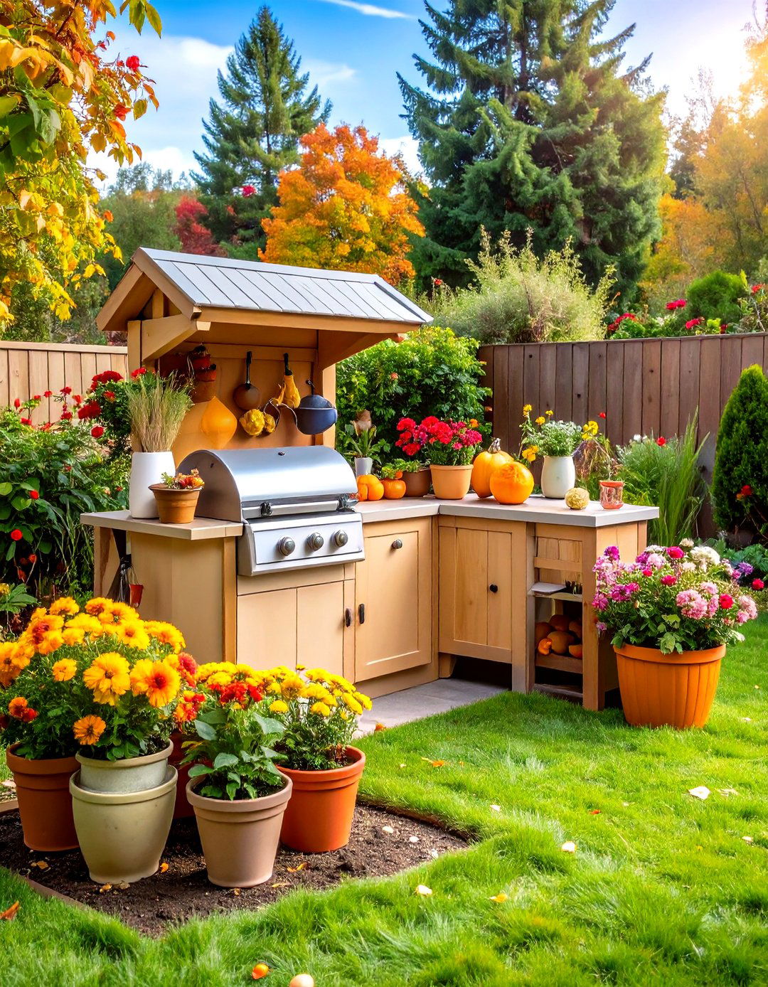 Seasonal Transformation Kitchen - 24 Mud Kitchen Ideas for Kids