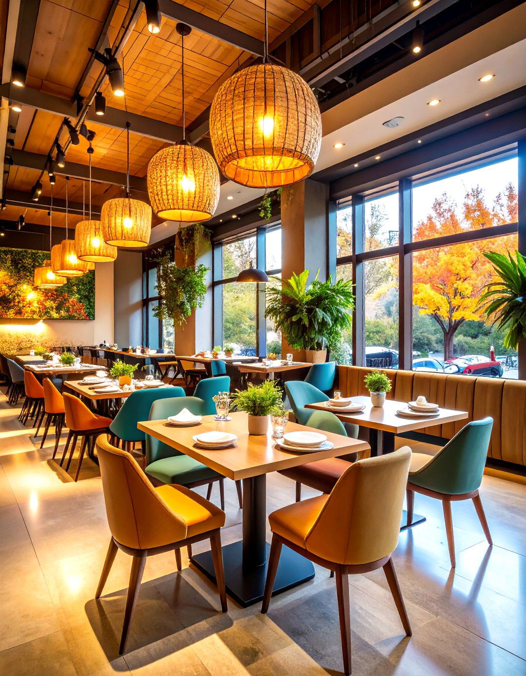 Seasonal Transformation Spaces - 24 Restaurant Interior Design Ideas