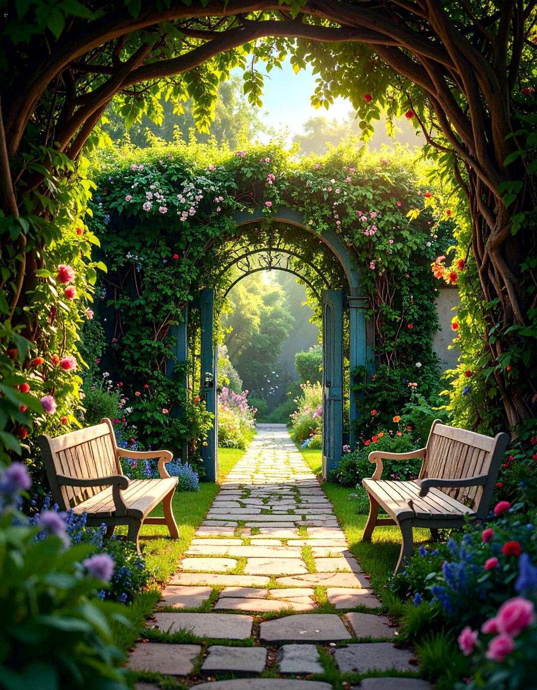 Secret Garden with Hidden Entrances - 24 Beautiful Gardens