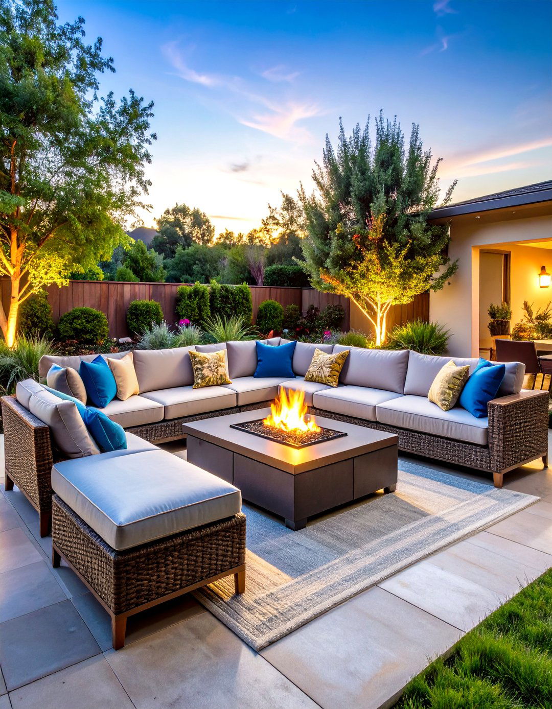 Sectional Fire Pit Seating - 24 Fire Pit Chair Ideas