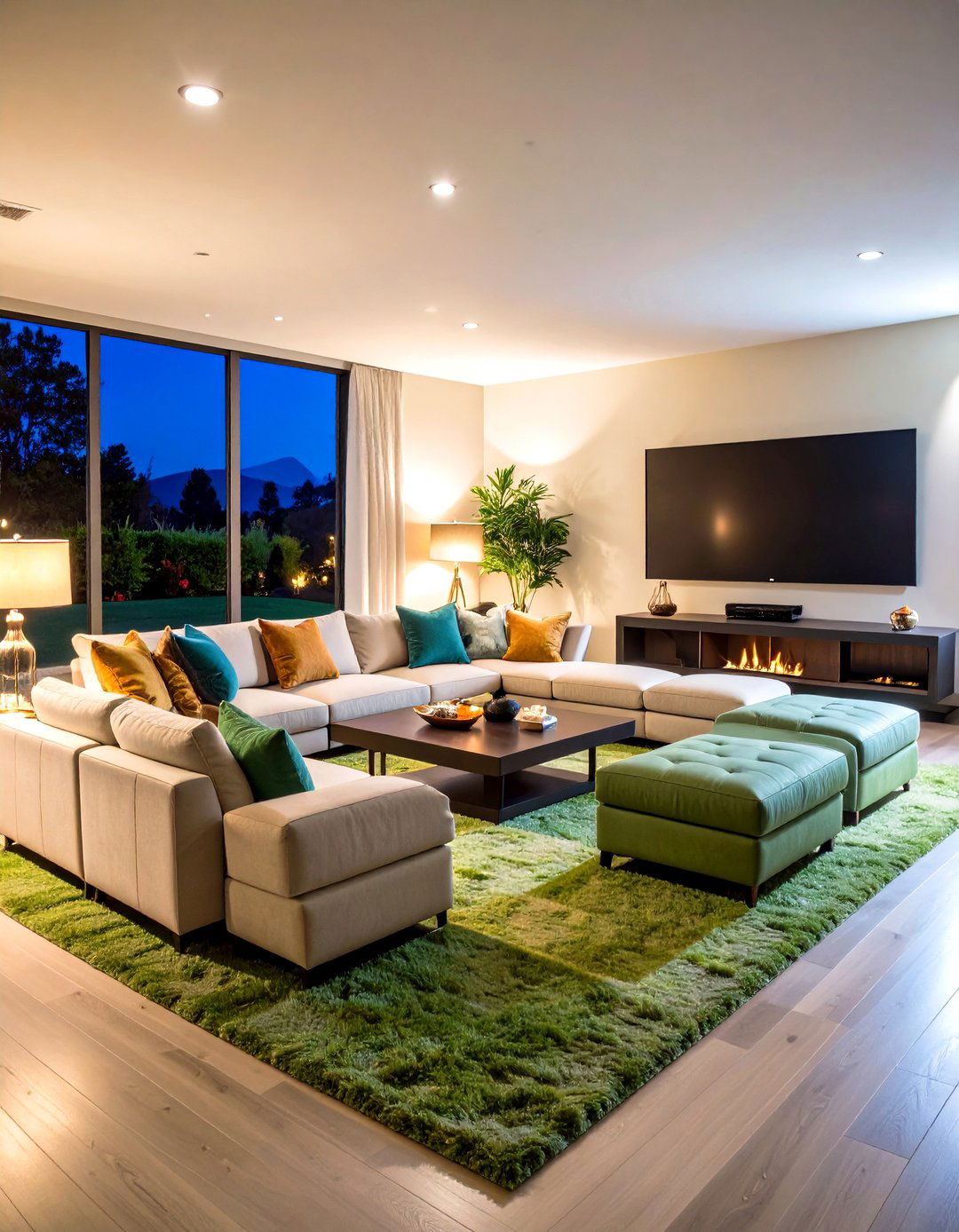 Sectional Seating Media Room - 24 Media Room Ideas