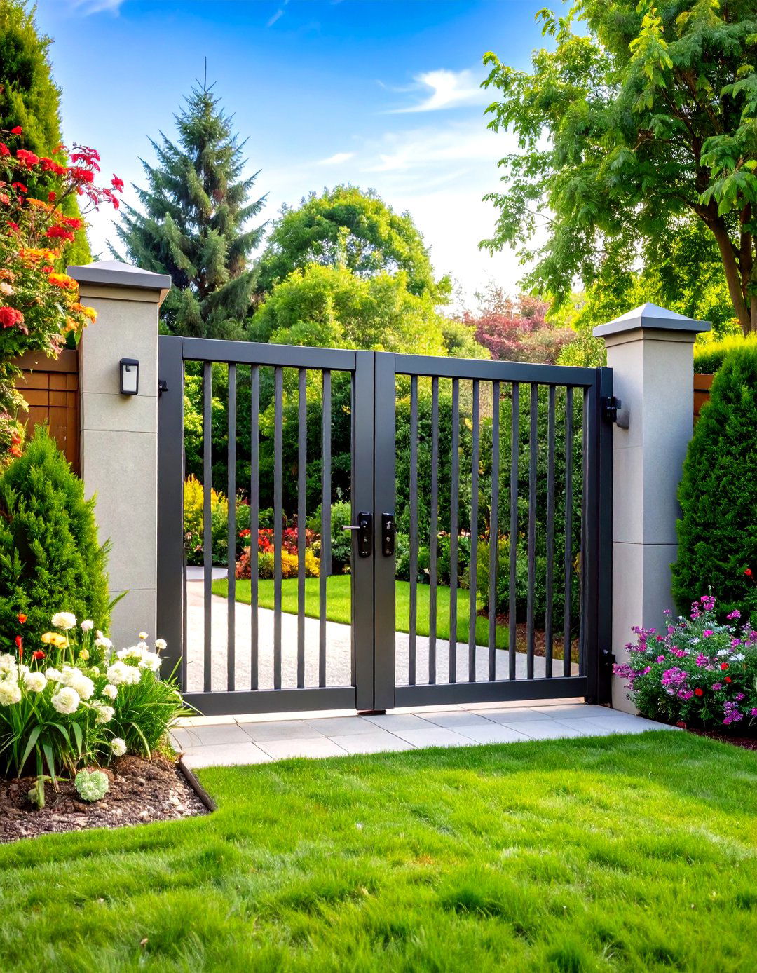Security Garden Gates with Style - 24 garden gate ideas