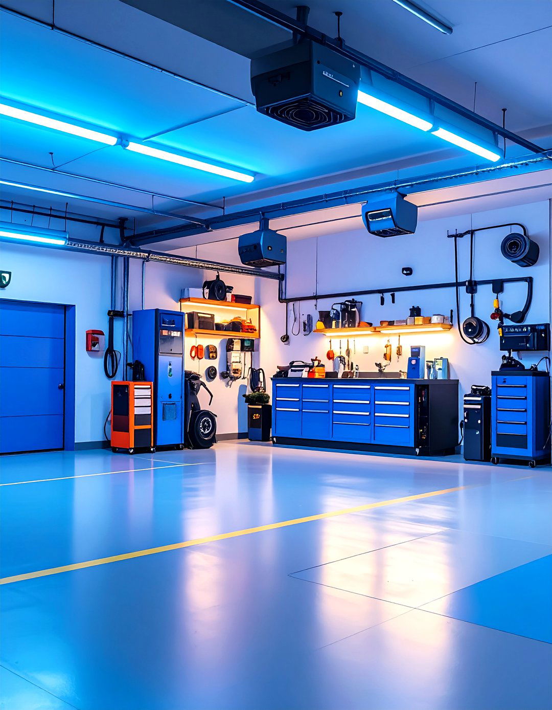 Security System Implementation - 24 Motorcycle Garage Ideas