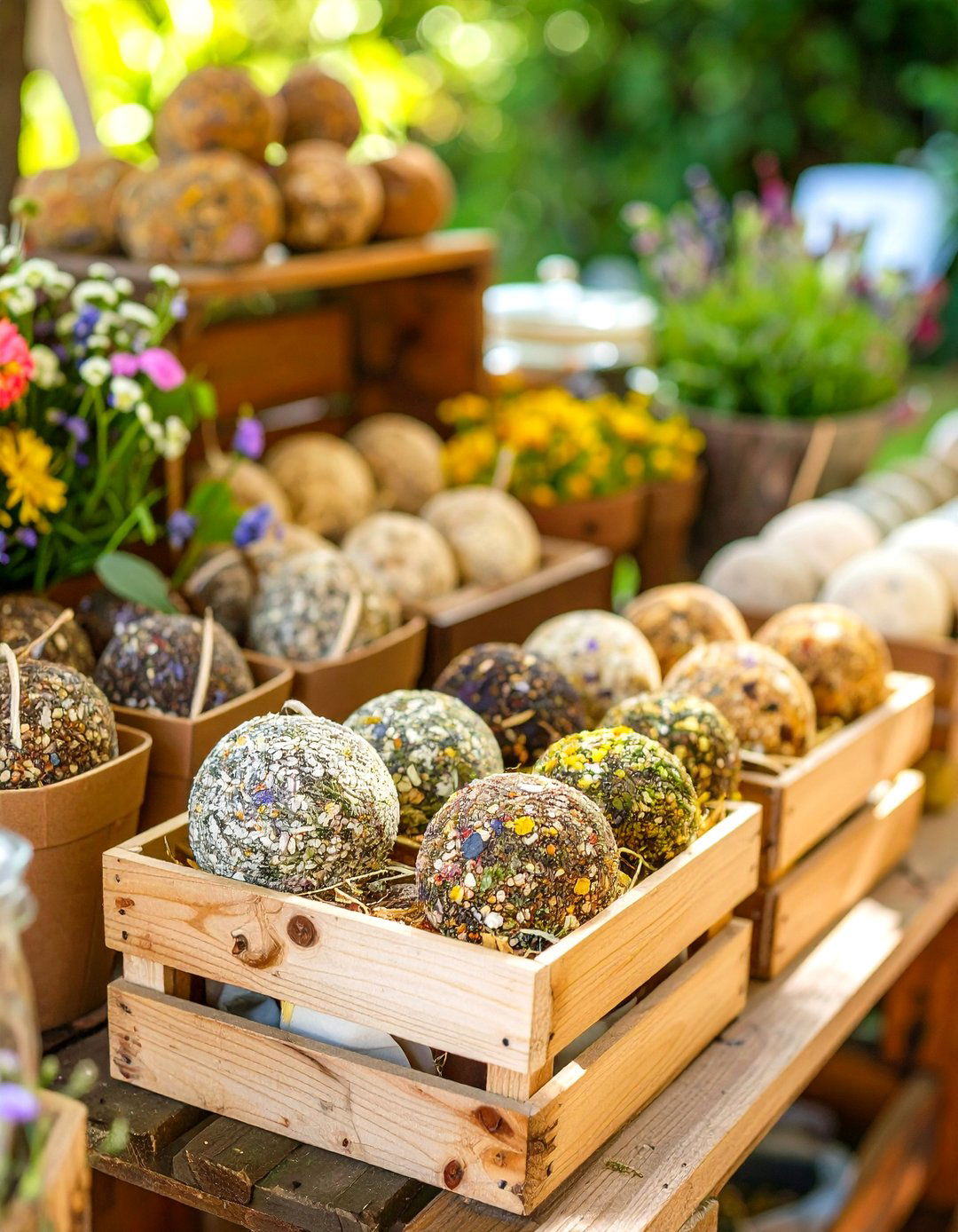 Seed Bomb Wedding Favors with Wildflower Mixes - 24 Wedding Favors Ideas
