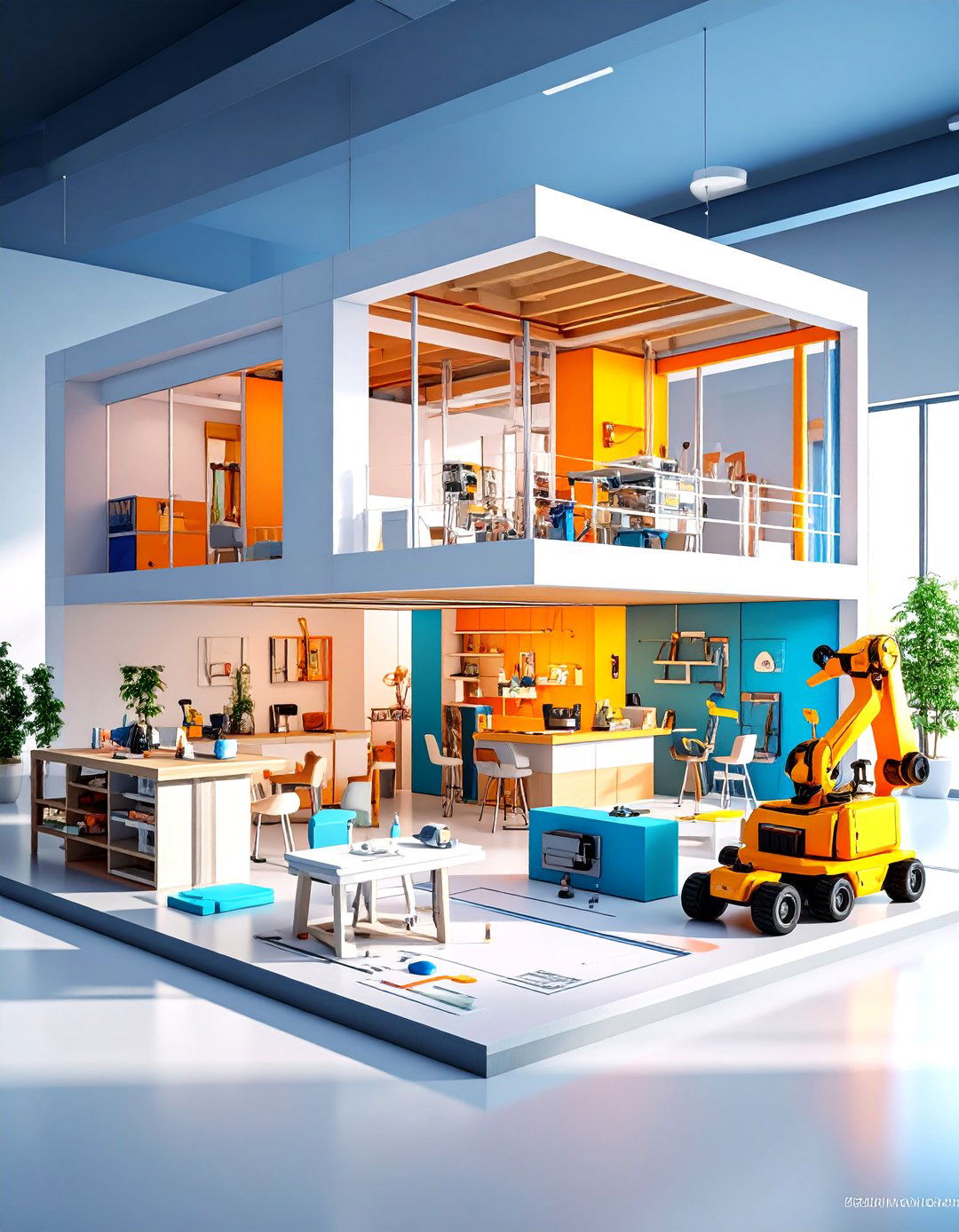 Self Assembling Architectural Components - 24 2100s Interior Design Ideas