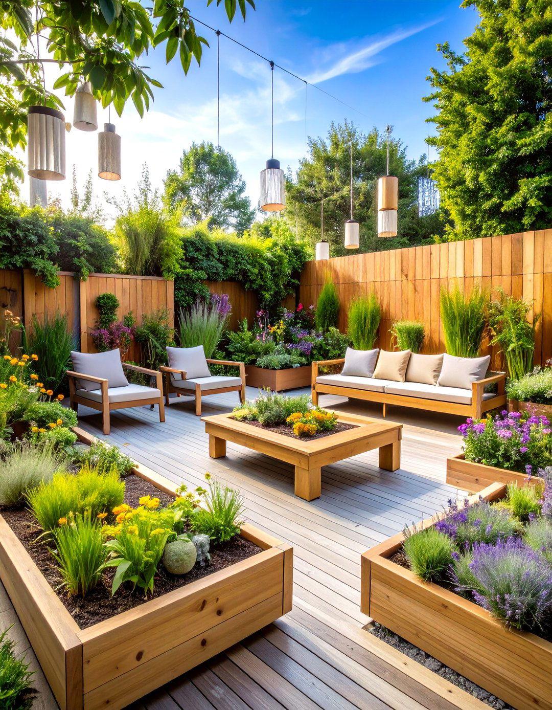 Sensory Garden Exploration Space - 24 Eyfs Outdoor Area Ideas